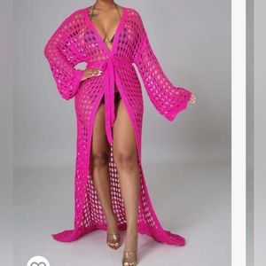 Fashion knitting  duster new size S,,M avaliable Strech.